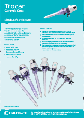 Trocar Cannula Sets