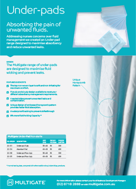 Under-pad Flyer