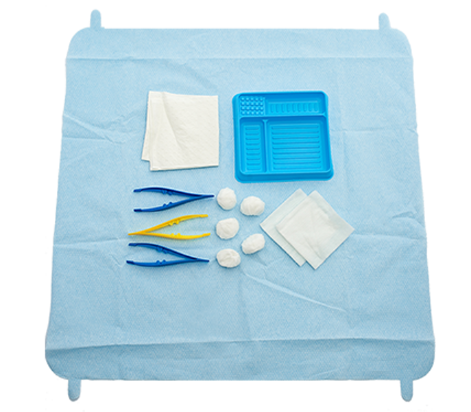 SmartTab ANTT Dressing Pack with Non-Woven Swabs and Balls Dispenser