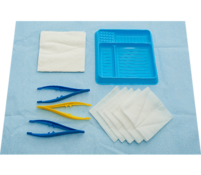 Basic Dressing Pack with Non-Woven Swabs