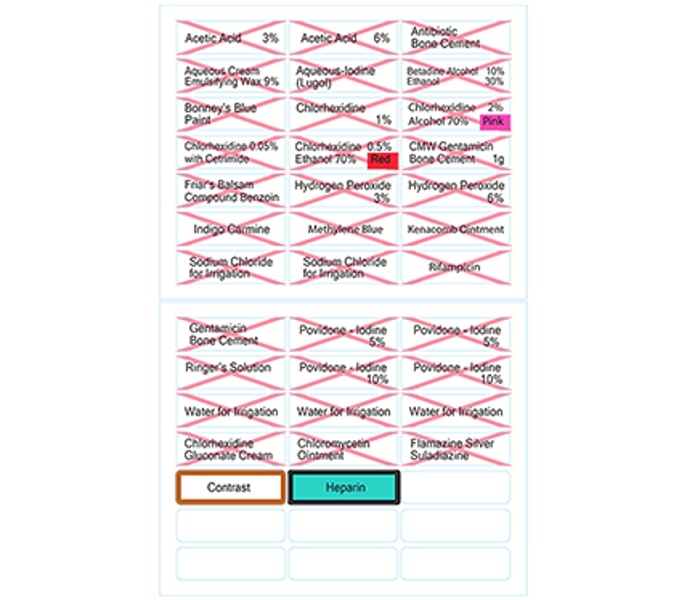 Label Sheets - General