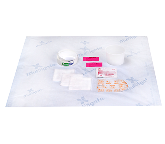 IV Starter Kit with Paper Tourniquet and IV 3000 Dressing