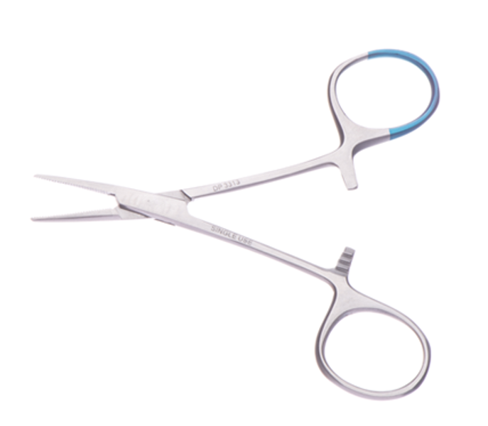 10cm Hartman Haemostatic Forceps - Straight