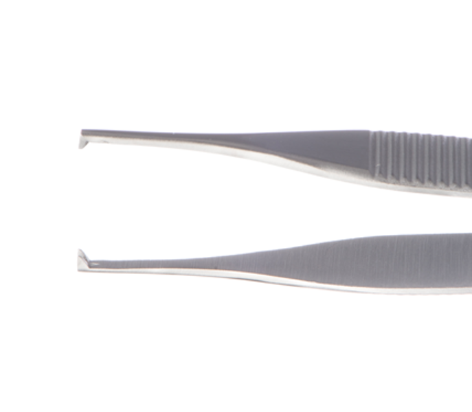 12cm Adson Tissue Forceps - 1:2 Teeth, Normal