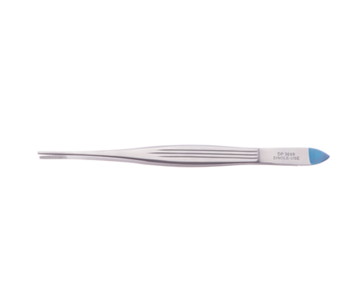 McIndoe Tissue Forceps - No Teeth, Serrated