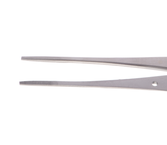 Multigate McIndoe Tissue Forceps - No Teeth, Serrated 15cm