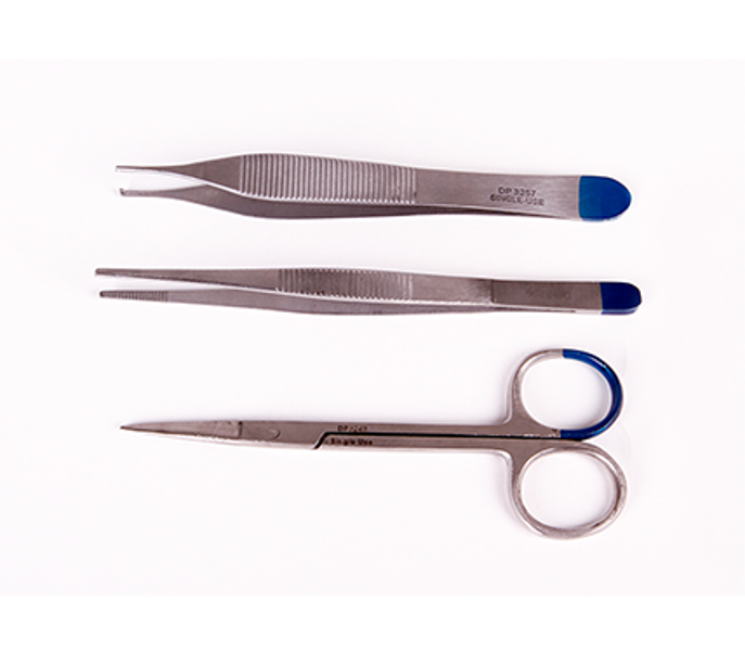 Suture Pack with Iris Scissors