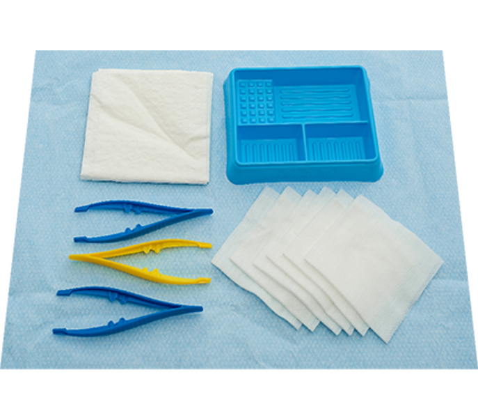 Basic Dressing Pack with Non-Woven Swabs Peel Pack