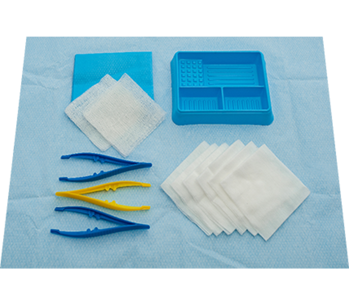 Basic Dressing Pack with Laminated Towels and Swabs