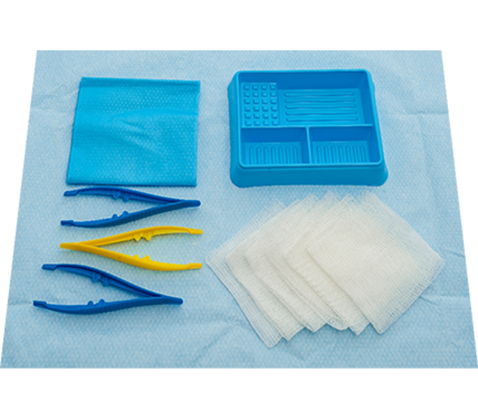 Basic Dressing Pack with Laminated Towel and Gauze