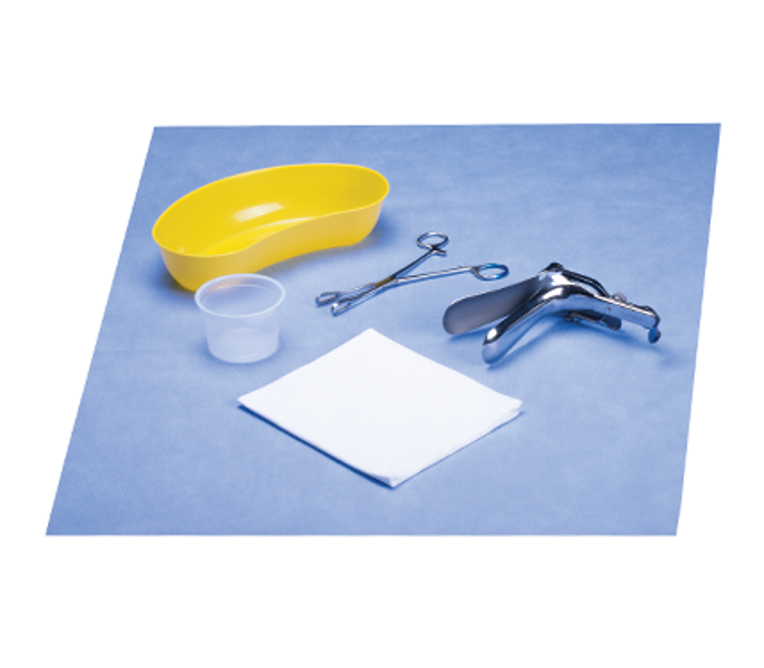 Vaginal Examination Pack with Grave Gynaecology Speculum and Rampley Forceps