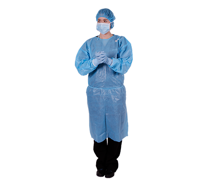 Isolation Gown Blue