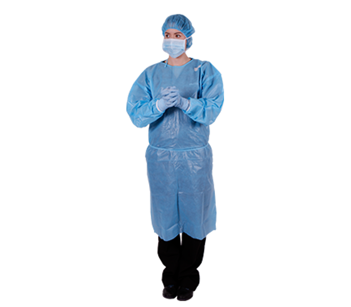 Isolation Gown Blue