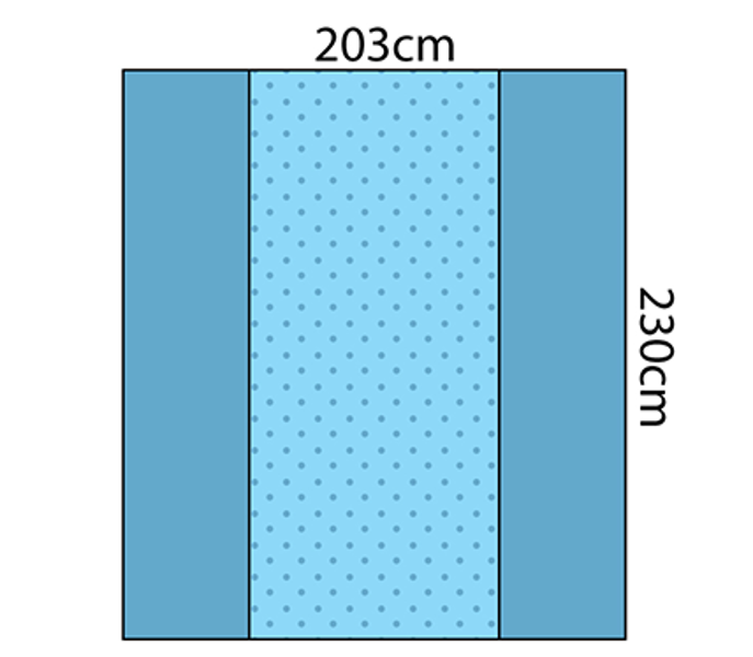 Back Table Cover - Reinforced 203cm x 230cm