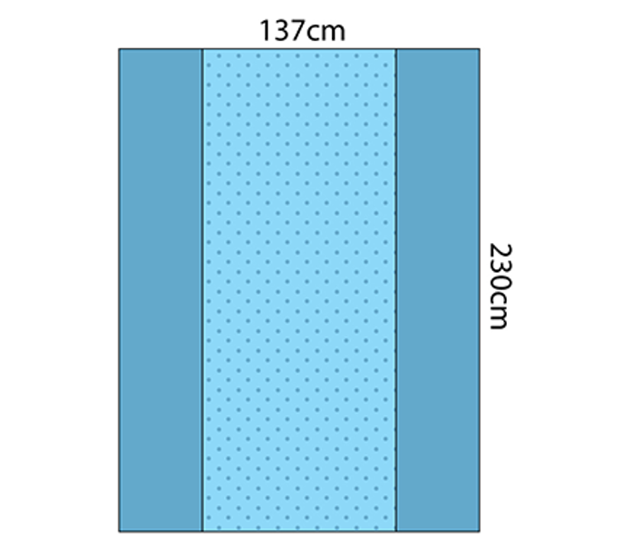 Back Table Cover - Reinforced 137cm x 230cm