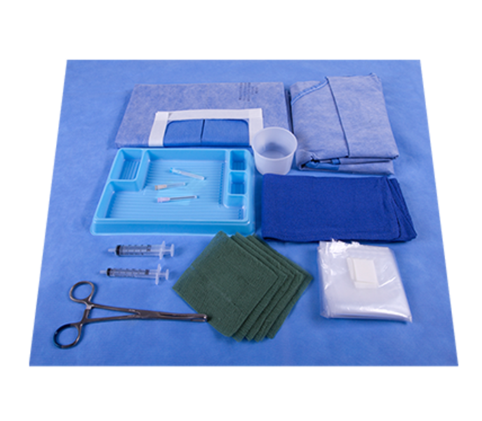 Epidural Pack with Plastic Drape