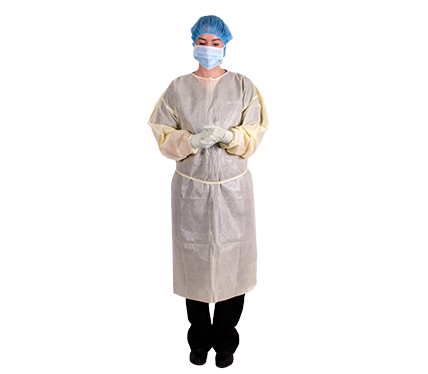 Liteback Protective Gown Yellow