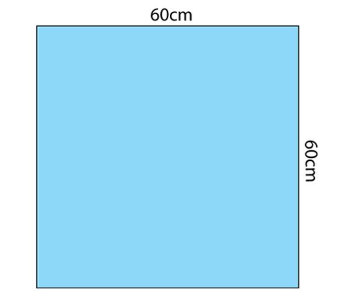 Protex Drape 60cm x 60cm - Blue