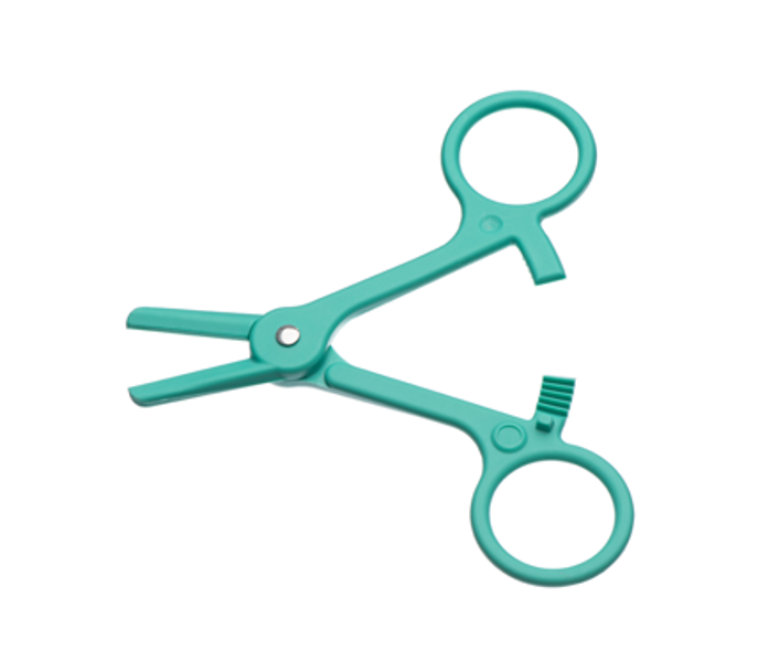 Plastic Tubing Clamp Green