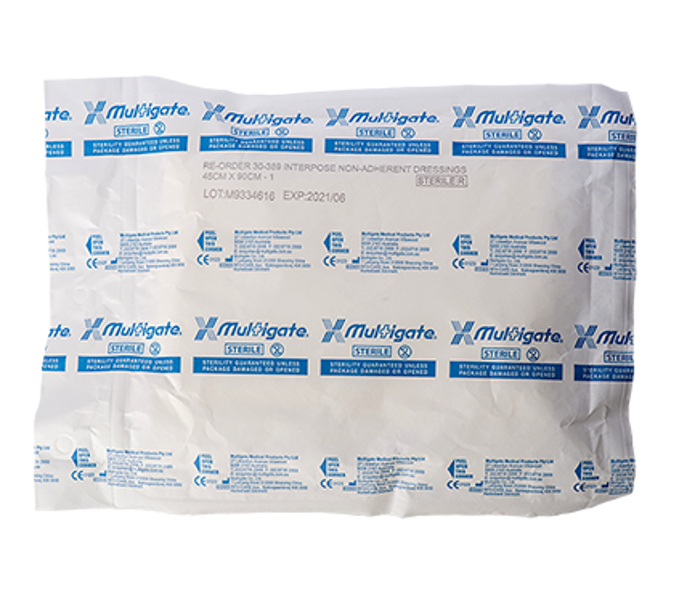 Interpose Non-Adherent Dressing 45cm x 90cm - Multigate