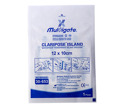 Claripose Adhesive Island Dressing 12cm x 10cm - Multigate