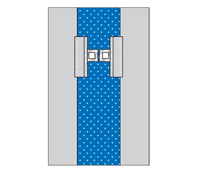 Pacemaker Drape with Side Pouches