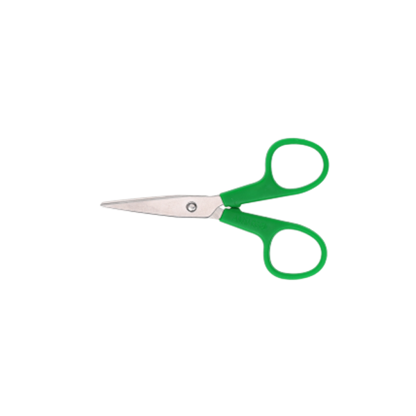 Plastic Handle Universal Scissors - Sharp-Sharp Straight with 58mm Blade