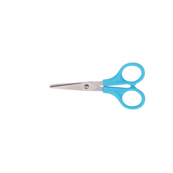 Plastic Handle Universal Scissors - Sharp-Blunt Straight