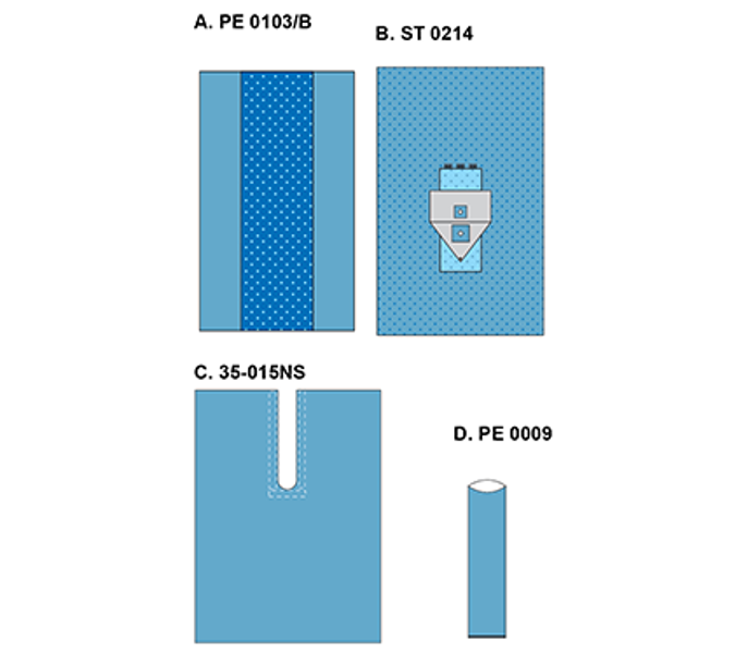 Arthroscopy Drape with Pouch Pack