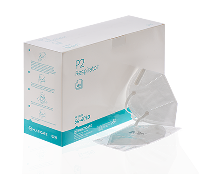 Multigate P2 Respirator with Headloop