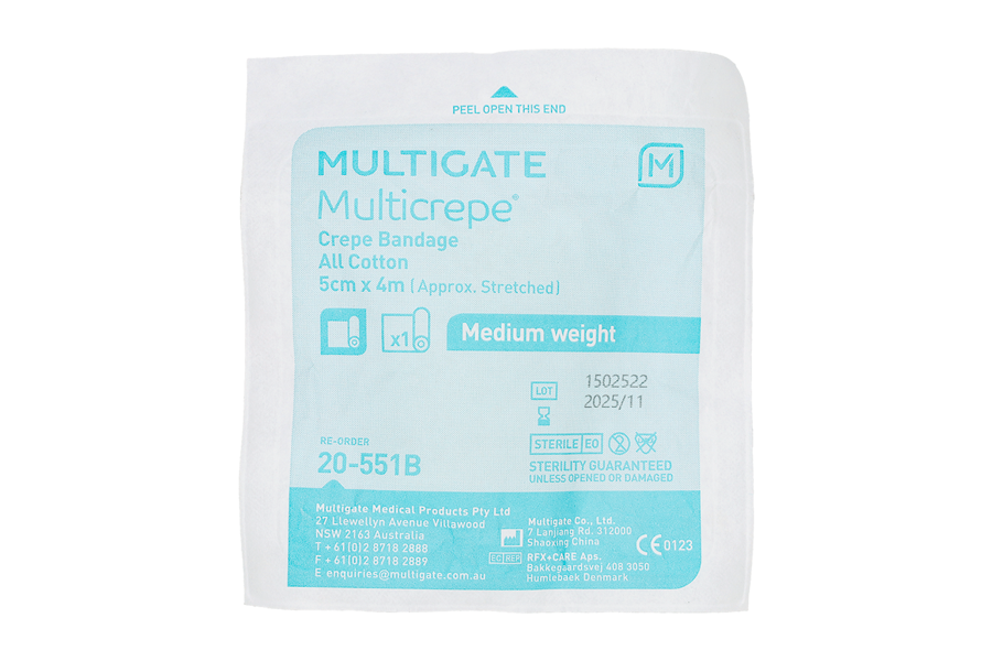 Multigate Multicrepe Bandage Medium Weight