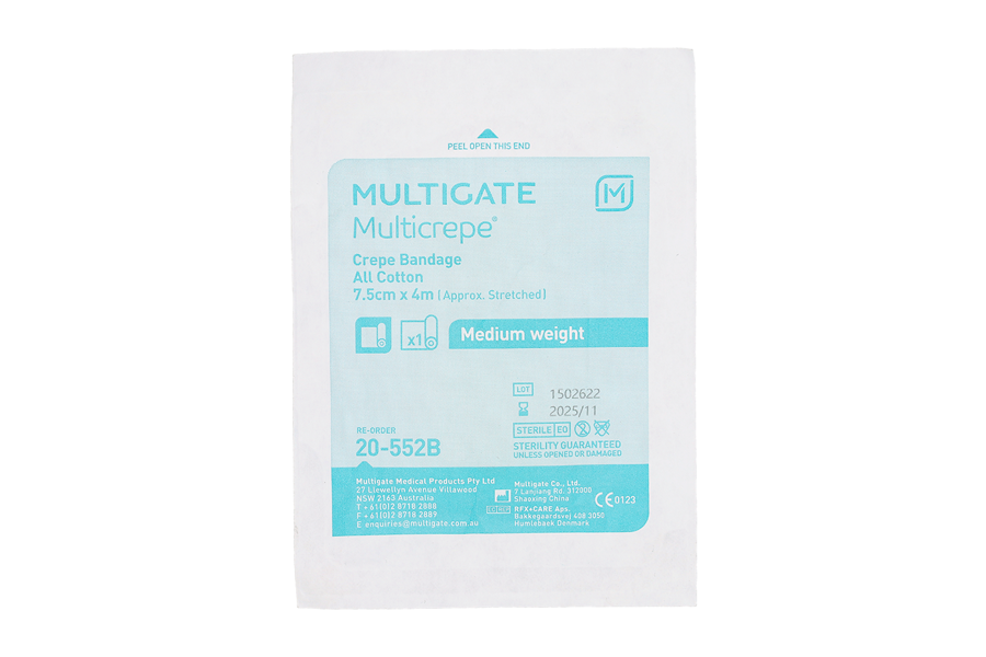 Multigate Multicrepe Bandage Medium Weight