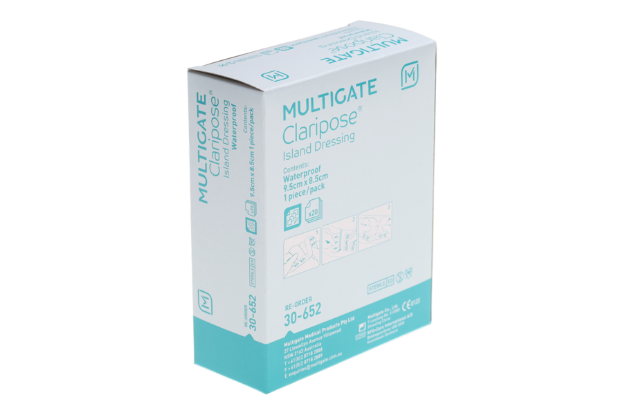 Claripose Adhesive Island Dressing 9.5cm x 8.5cm