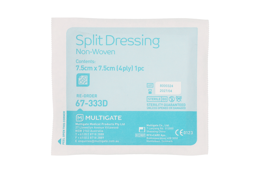Non-Woven Split Dressing - Multigate