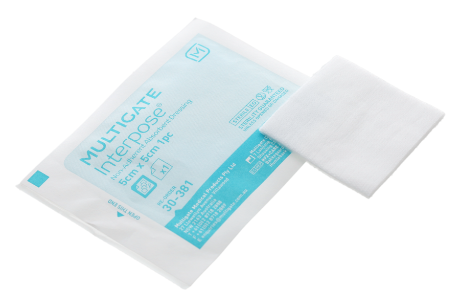 Interpose Non-Adherent Dressing 5cm x 5cm