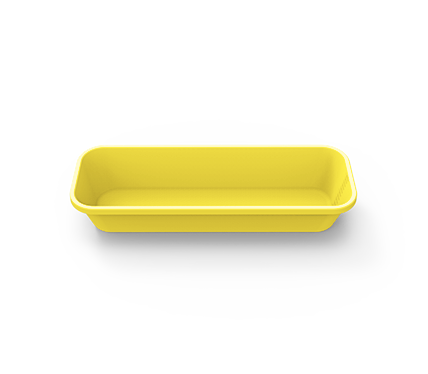 CubeWare 1L Tray Yellow