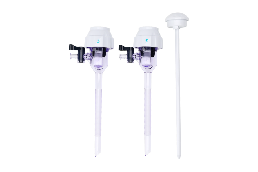 Bladeless Crown Trocar Set 5.5x100mm